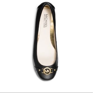 Michael Kors Hampton Black Ballet Flat *Brand New*